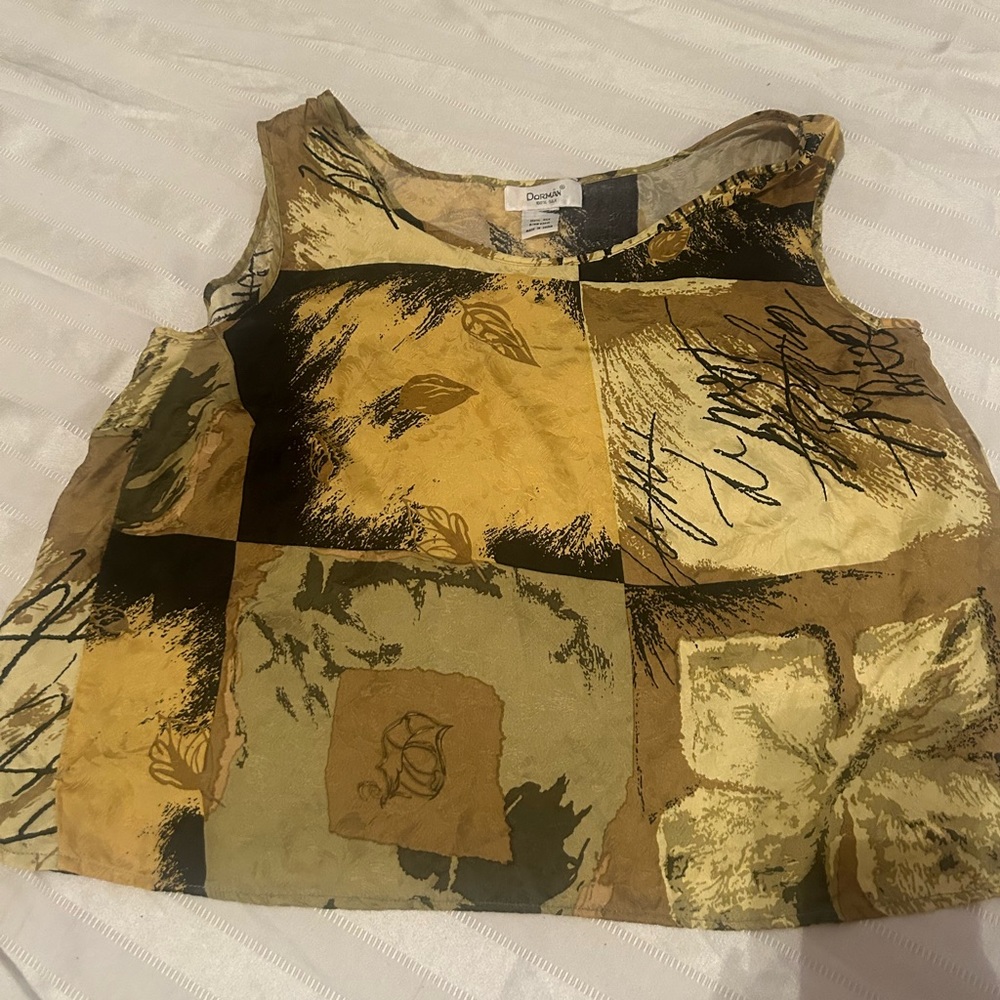 Vintage Dorman silk top